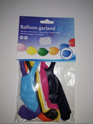 Guirlande ballonnen diverse kleur opties 