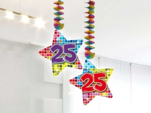 Hang decoratie 25 jaar