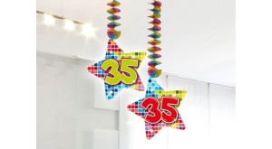 Hang decoratie 35 jaar 