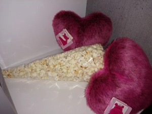 love gift popcorn