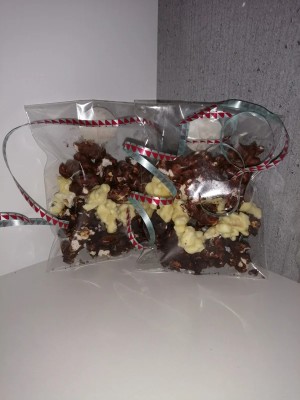 chocolade popcorn