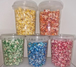 Coloured Popcorn 